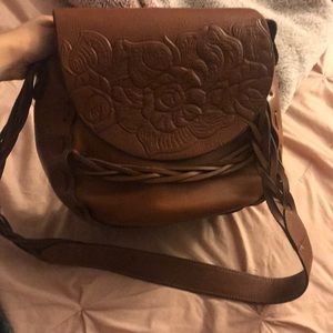 Patricia Nash Leather Satchel